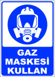 gaz maskesi kullan