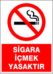 sigara içmek yasaktır